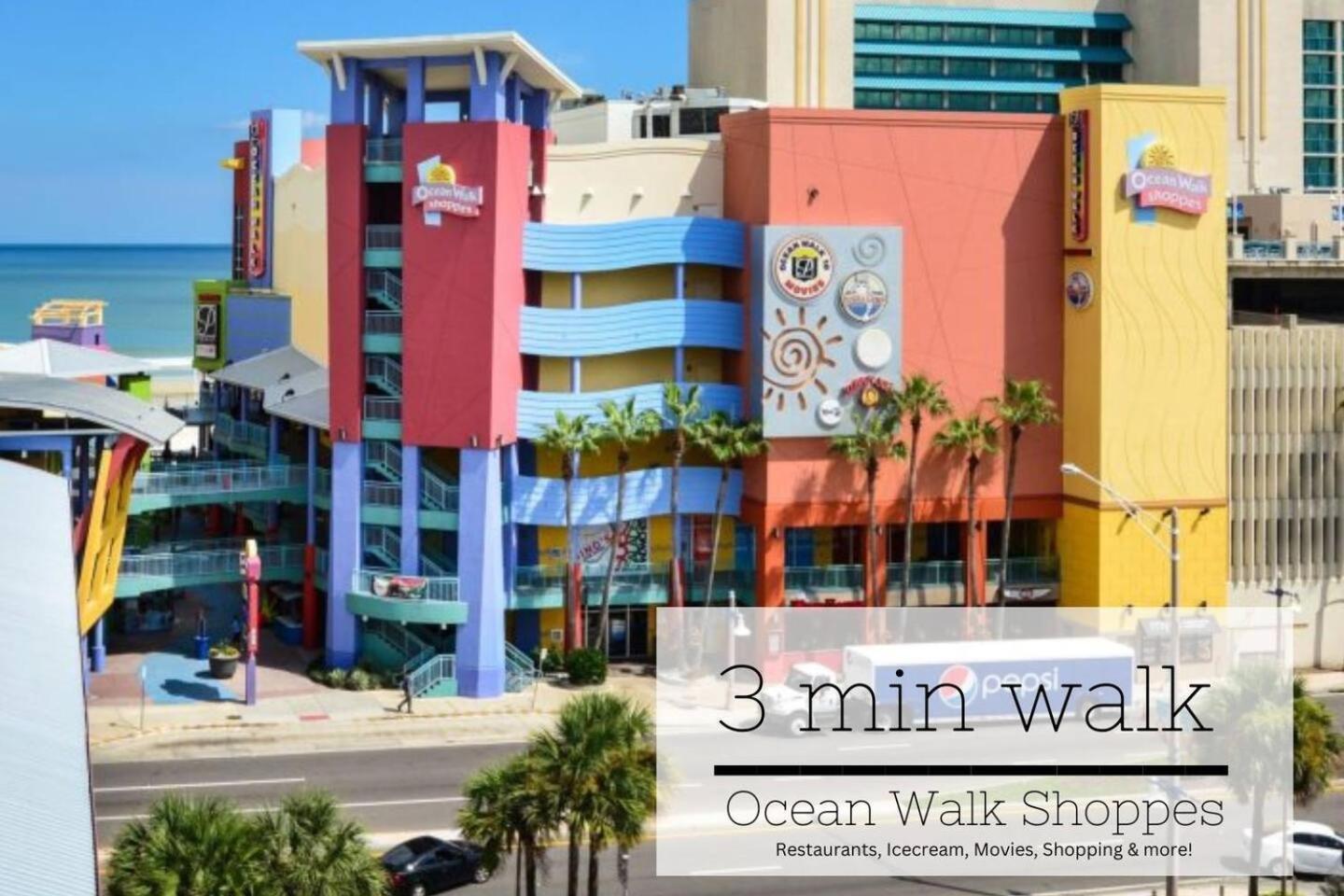14Th Floor 2 Bedroom Resort Condo Direct Oceanfront Wyndham Ocean Walk Resort Daytona Beach 1401 Exteriör bild