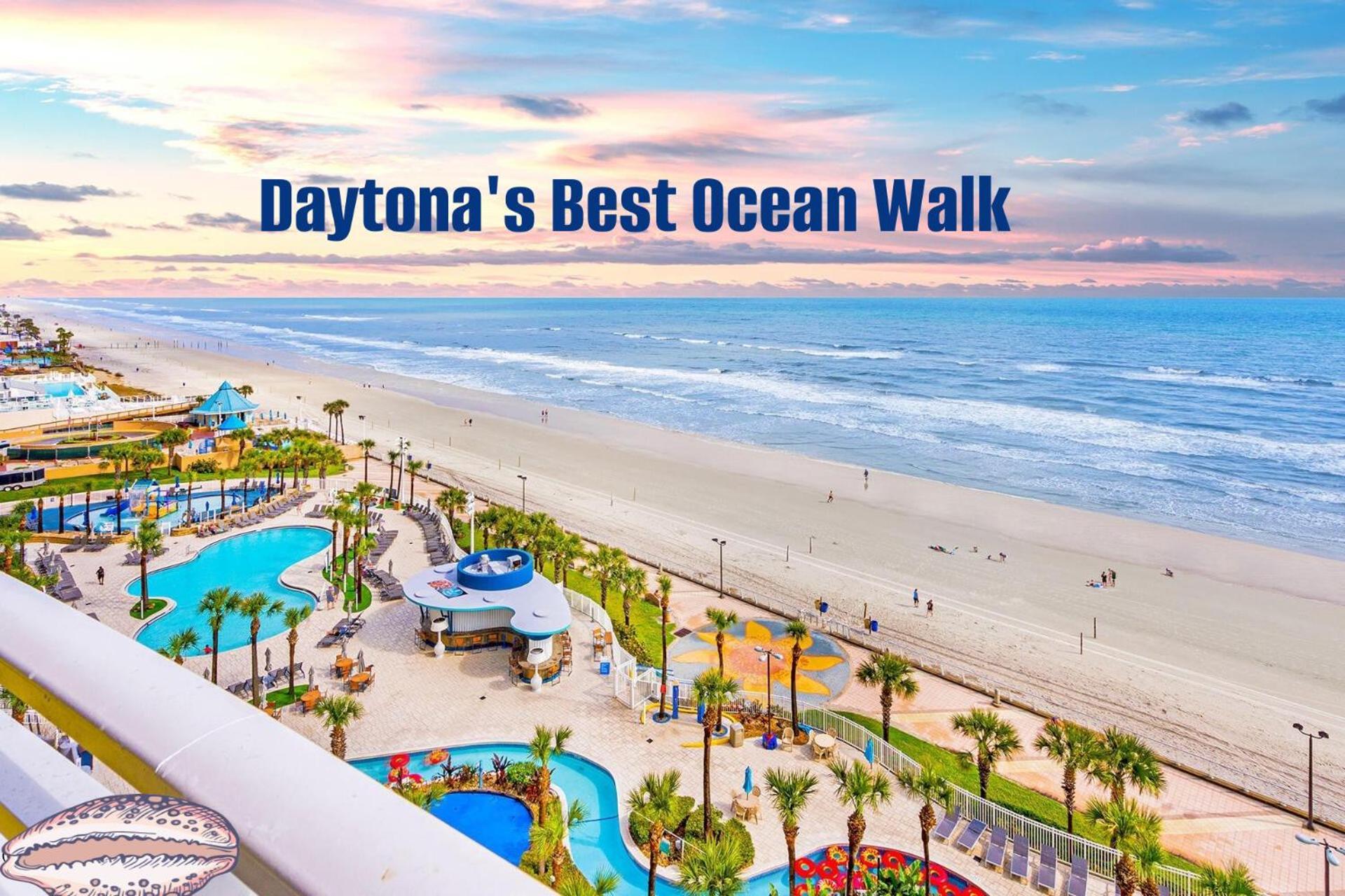 14Th Floor 2 Bedroom Resort Condo Direct Oceanfront Wyndham Ocean Walk Resort Daytona Beach 1401 Exteriör bild