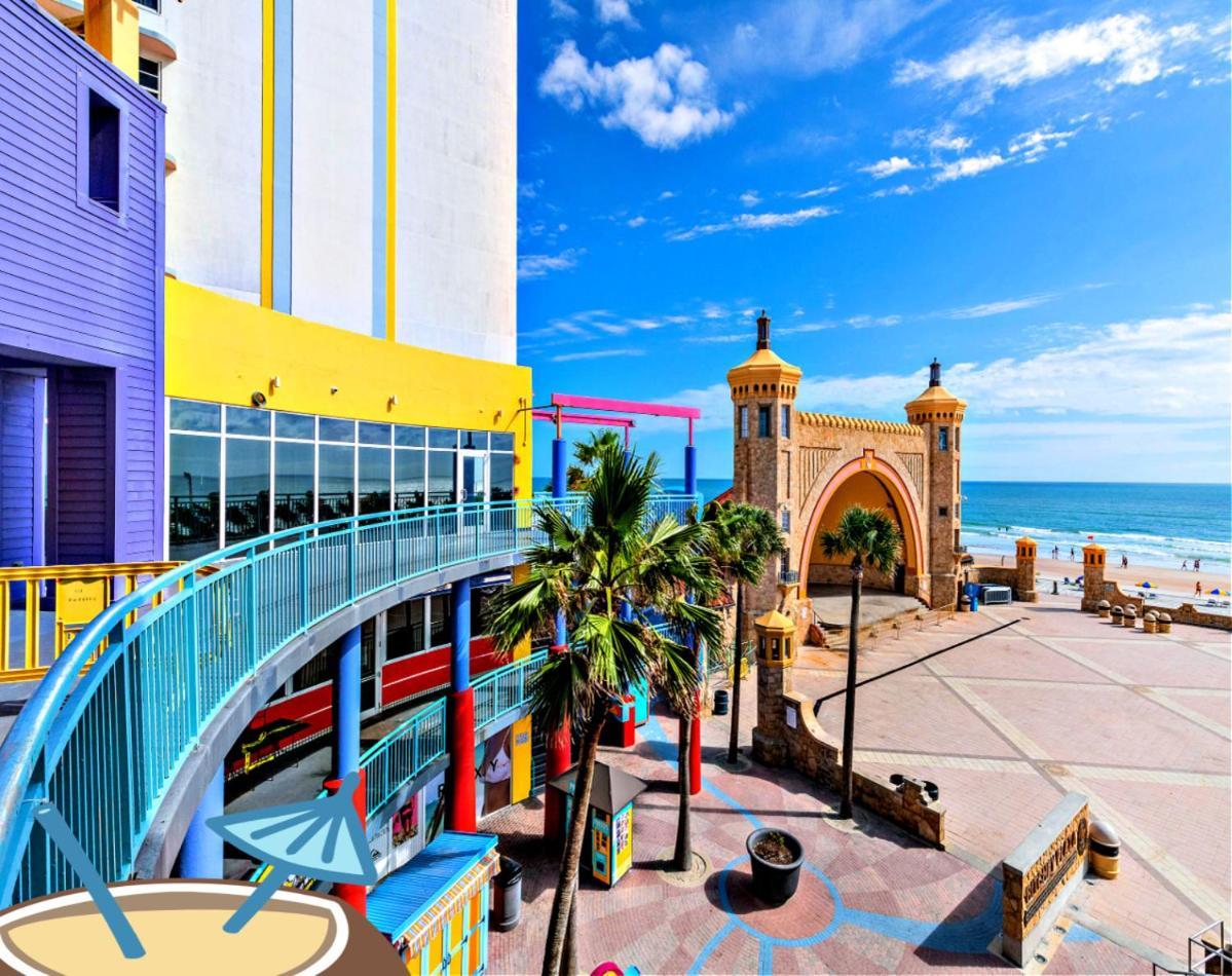 14Th Floor 2 Bedroom Resort Condo Direct Oceanfront Wyndham Ocean Walk Resort Daytona Beach 1401 Exteriör bild