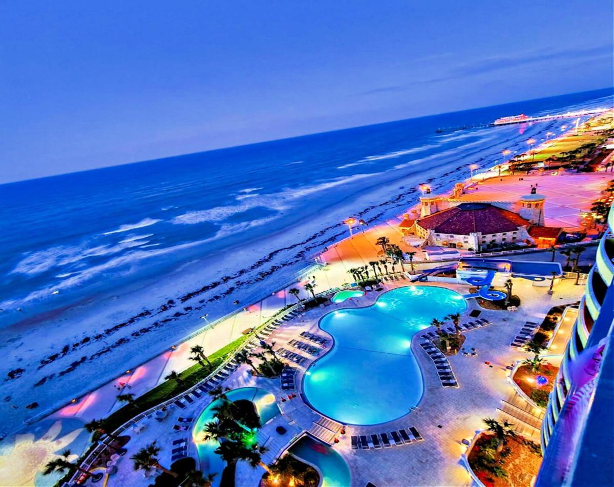 14Th Floor 2 Bedroom Resort Condo Direct Oceanfront Wyndham Ocean Walk Resort Daytona Beach 1401 Exteriör bild