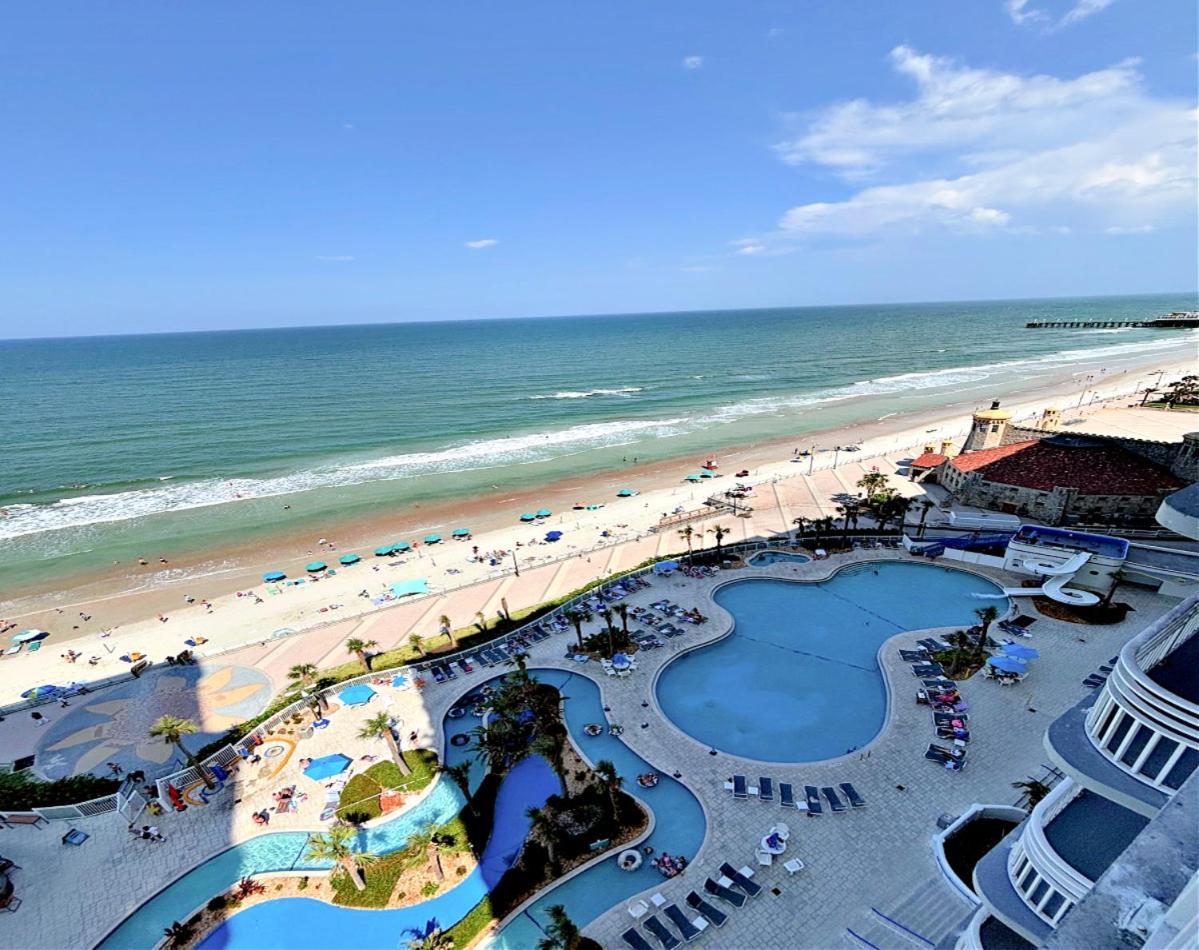 14Th Floor 2 Bedroom Resort Condo Direct Oceanfront Wyndham Ocean Walk Resort Daytona Beach 1401 Exteriör bild