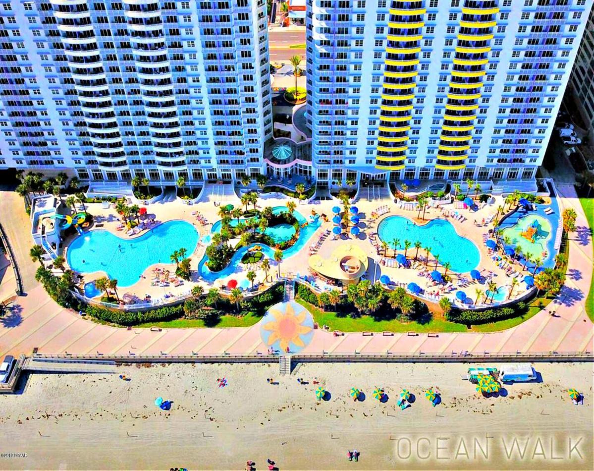 14Th Floor 2 Bedroom Resort Condo Direct Oceanfront Wyndham Ocean Walk Resort Daytona Beach 1401 Exteriör bild