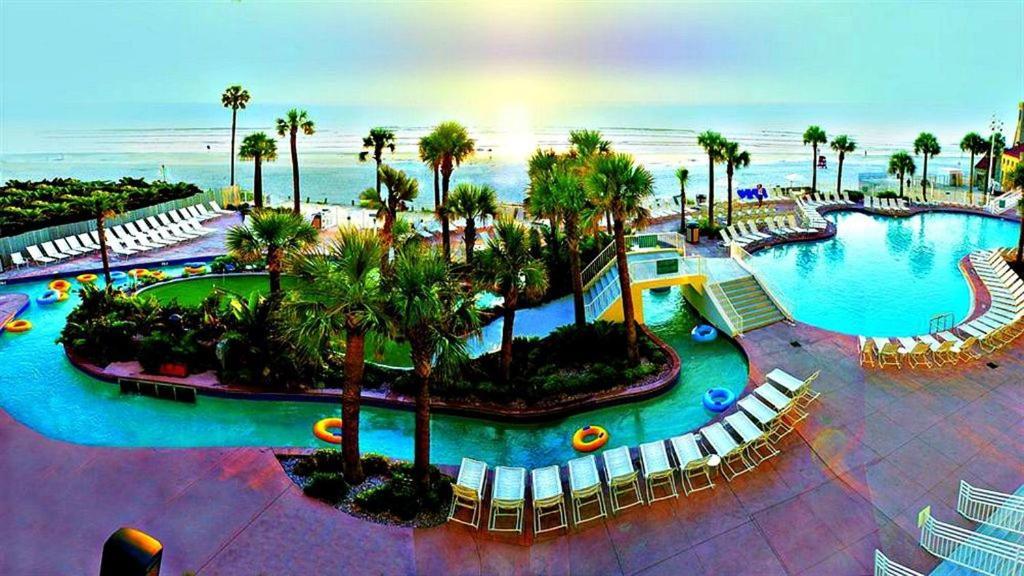 14Th Floor 2 Bedroom Resort Condo Direct Oceanfront Wyndham Ocean Walk Resort Daytona Beach 1401 Exteriör bild